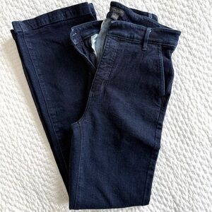 Ann Taylor Factory Navy Flare & Wide Leg Jeans